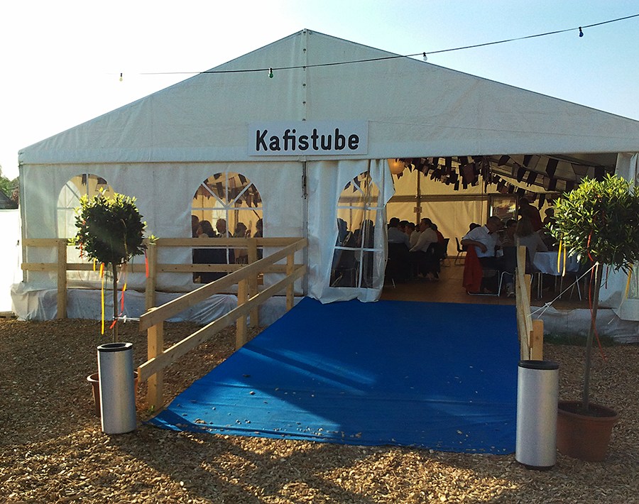 Giebelzelt10m2.3m