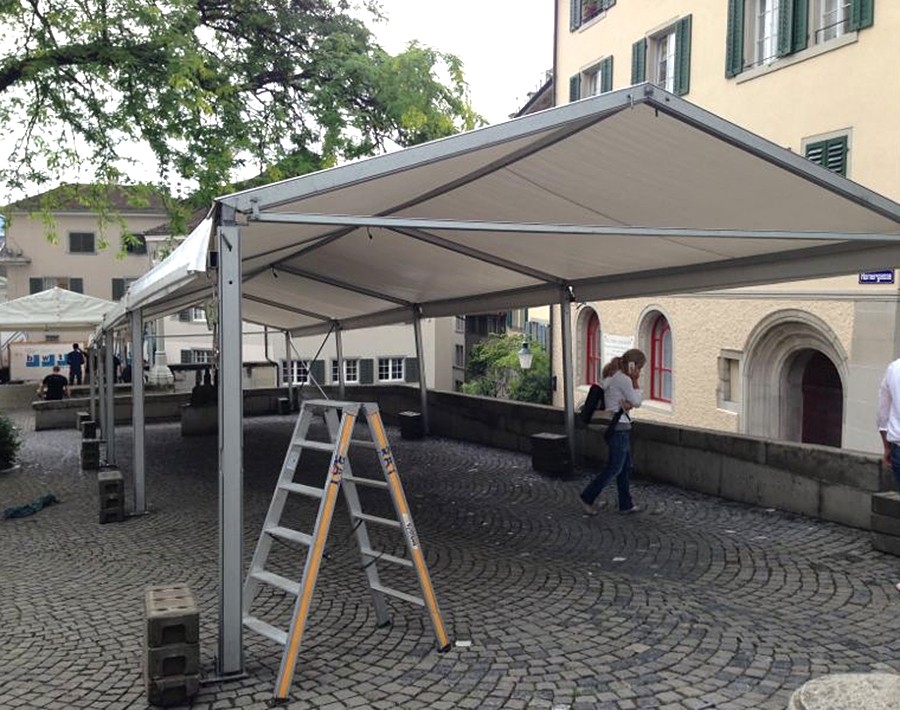 Giebelzelt5m2.3m