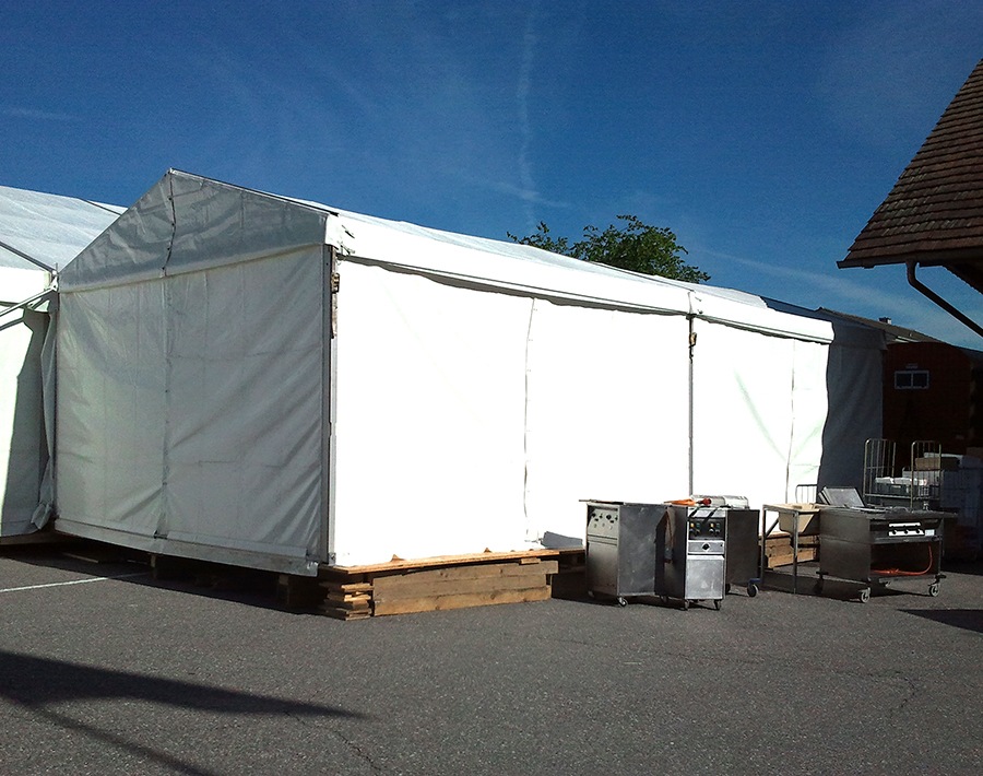 Giebelzelt5m2.8m